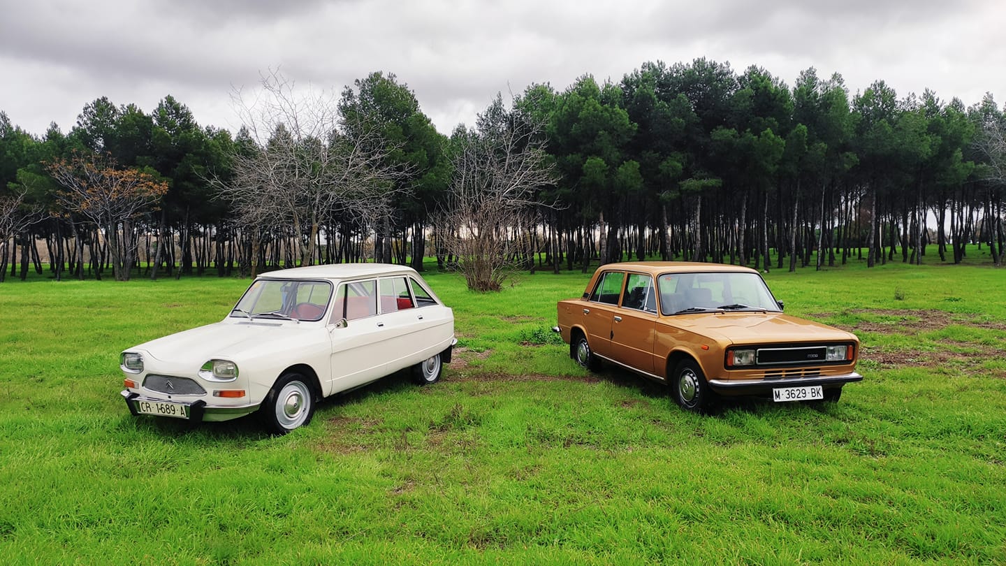 Citroen8 con matrícula  de Ciudad Real