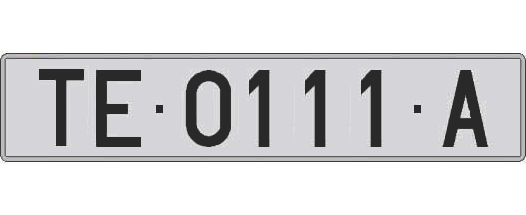 TE0111A matricula larga