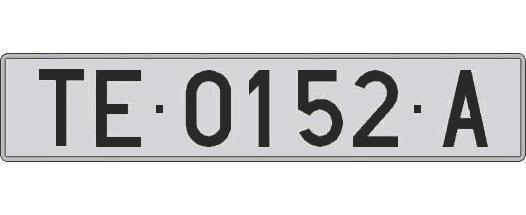 TE0152A matricula larga