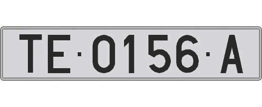 TE0156A matricula larga