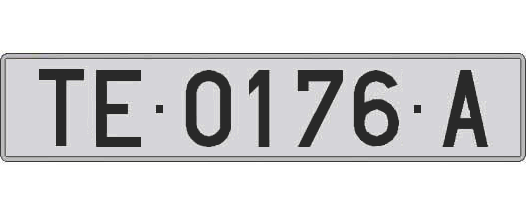 TE0176A matricula larga