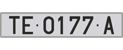 TE0177A matricula larga