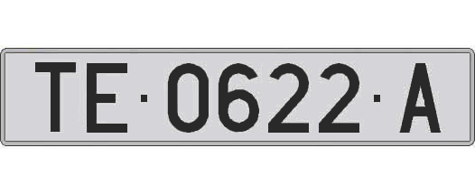 TE0622A matricula larga