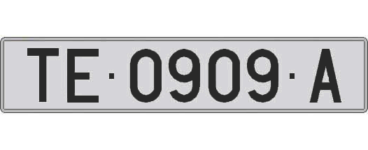 TE0909A matricula larga