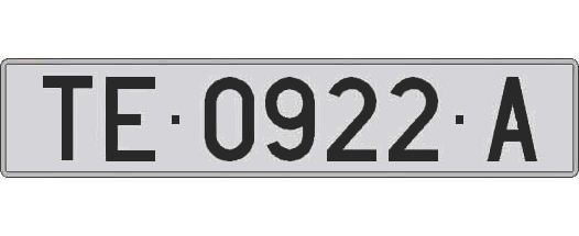 TE0922A matricula larga