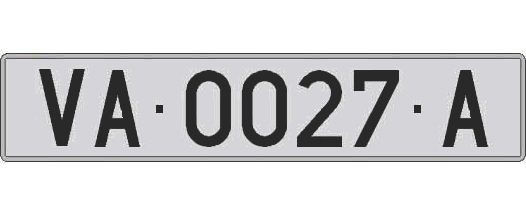 VA0027A matricula larga