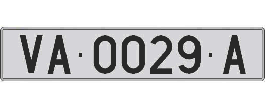 VA0029A matricula larga
