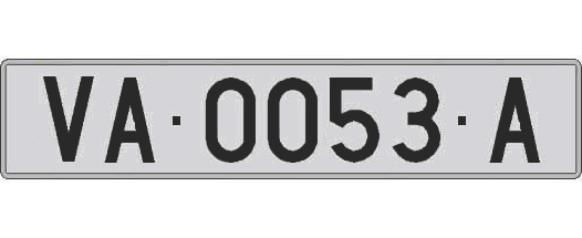 VA0053A matricula larga