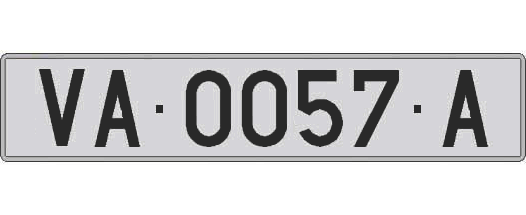 VA0057A matricula larga