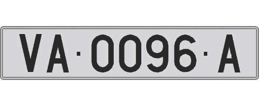 VA0096A matricula larga