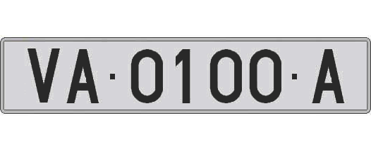 VA0100A matricula larga