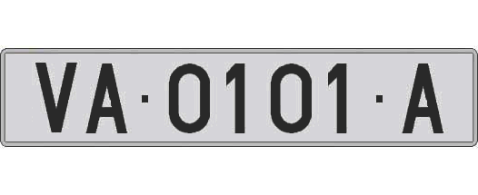 VA0101A matricula larga