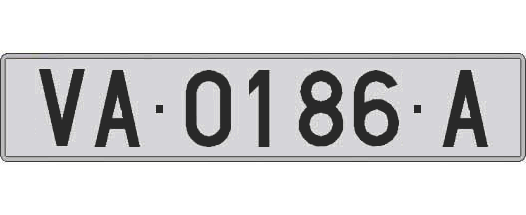 VA0186A matricula larga