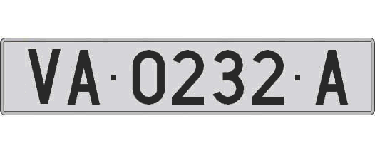 VA0232A matricula larga
