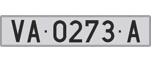 VA0273A matricula larga