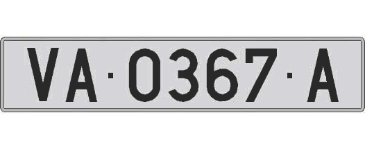 VA0367A matricula larga