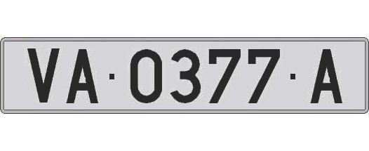 VA0377A matricula larga