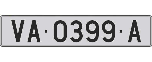 VA0399A matricula larga