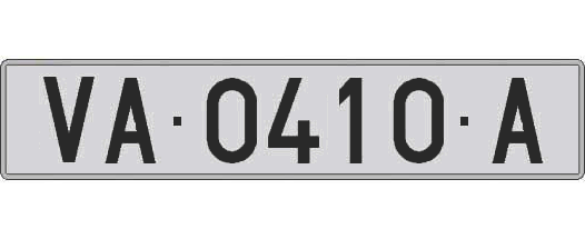 VA0410A matricula larga