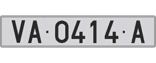 VA0414A matricula larga