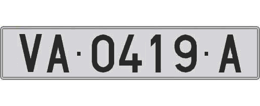 VA0419A matricula larga