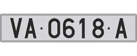 VA0618A matricula larga